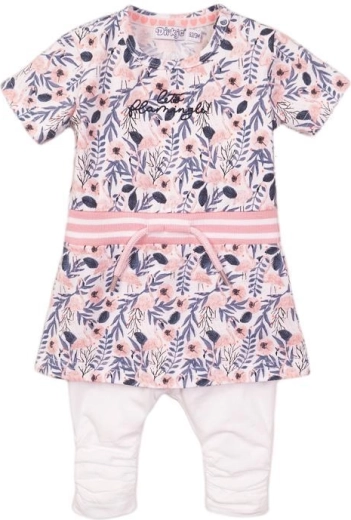 Ensemble Dirkje deux pièces pour bébé : tunique à motifs et legging