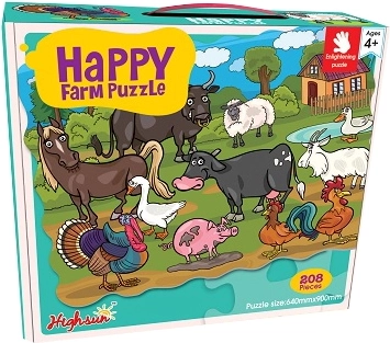 Puzzle Ferme 208 pcs