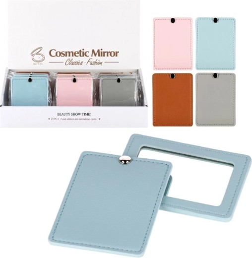 Miroir de poche aux couleurs pastel