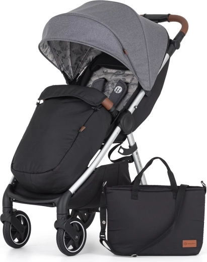 Petite&Mars poussette sport Royal3 silver ultimate grey