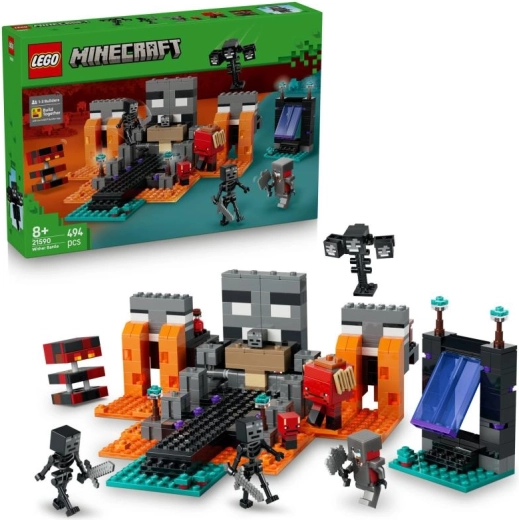 LEGO Minecraft Le combat contre le Wither set de construction pour enfants