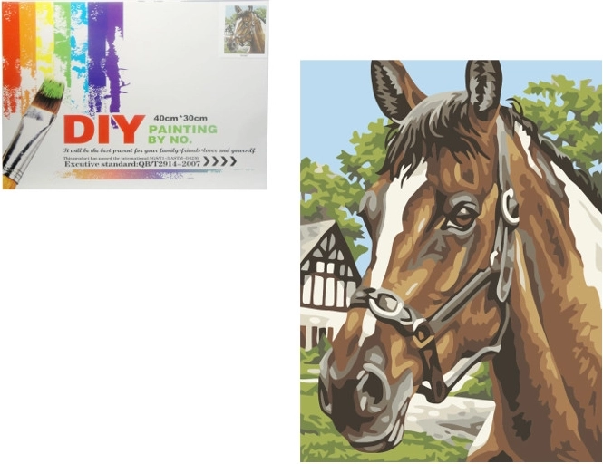Peinture par numéros – cheval