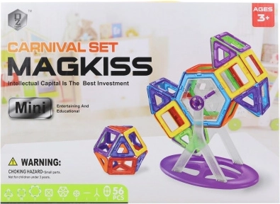 MAGKISS Jeu de construction magnétique pour enfants