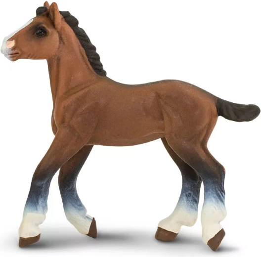 Safari Ltd. poulain Clydesdale - 1 pièce