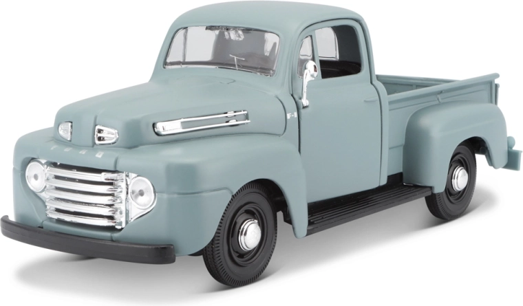 Maisto Ford F-1 pickup 1948 – modèle en métal gris-bleu 1:24