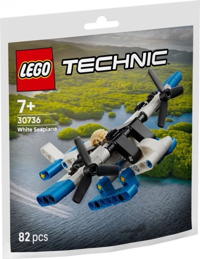 Hydravion blanc LEGO Technic