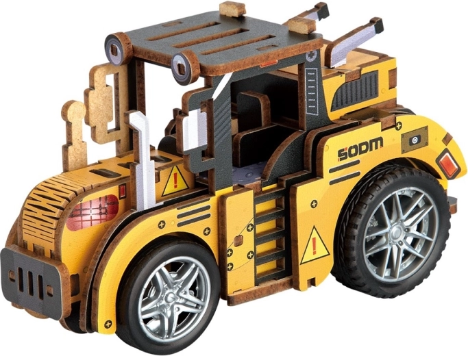 2Kids Toys puzzle 3D en bois tracteur