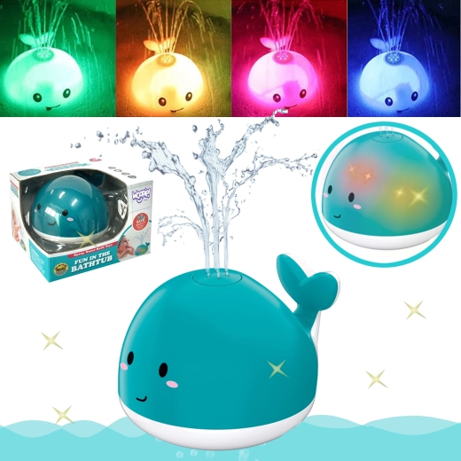 Jouet de bain Woopie baleine avec fontaine bleue
