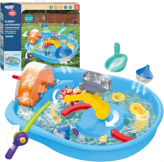 Jouet aquatique Woopie avec roue et pêche de poissons 2v1