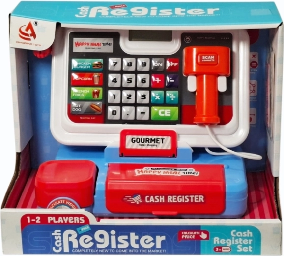 Caisse enregistreuse pour enfants avec calculatrice