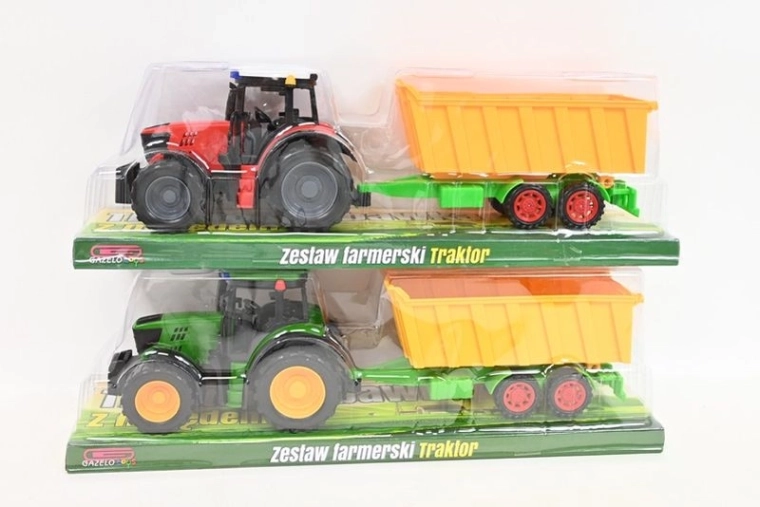 Tracteur avec remorque - 1 pièce