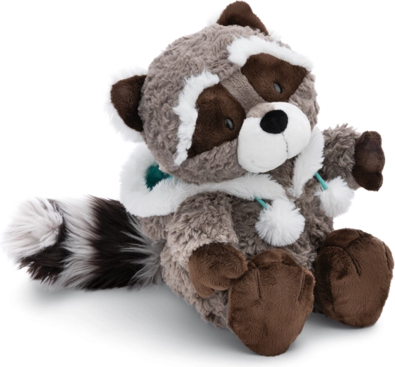 Nici raton laveur en peluche Lenno 25 cm – doudou durable