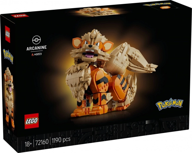 Set de construction LEGO Pokémon Arcanine pour adultes