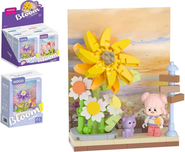 Mini kit de construction KOCO scène florale