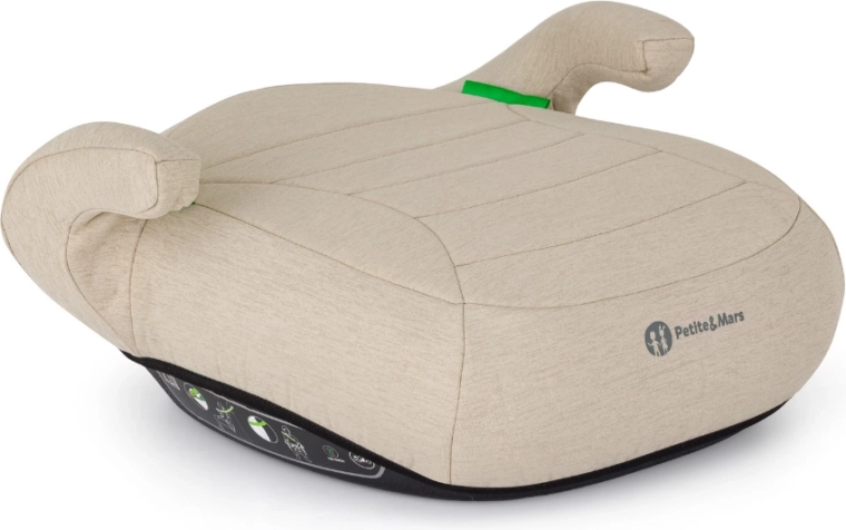Rehausseur Petite&Mars Zuno sage beige pour enfants 125–150 cm