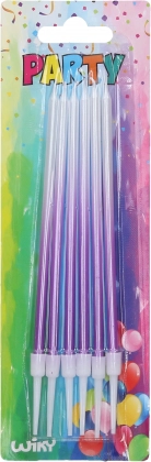 Bougies avec supports