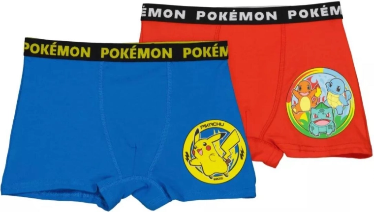 Boxers pour garçon Pokémon en duo-pack