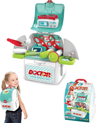 Set de docteur en sac à dos pour enfants