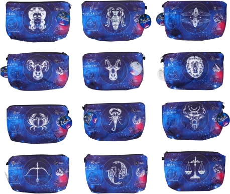 trousse de maquillage Zodiac 20,5 × 4 × 14 cm