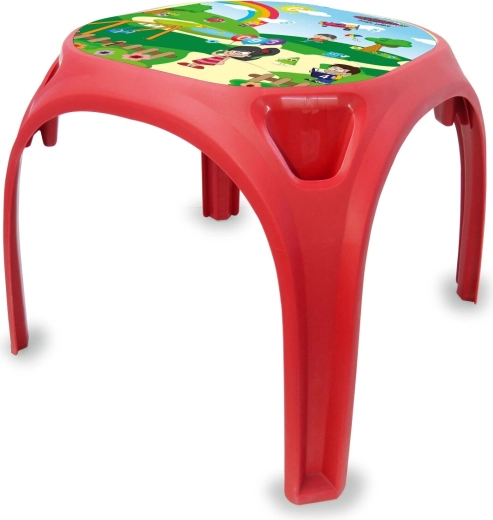 Table pour enfants Jamara « fun avec des chiffres » XL rouge