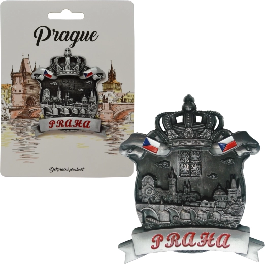 Magnet avec les armoiries de Prague