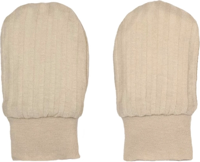 Moufles anti-griffures pour bébé Lodger seersucker birch - 1 pièce