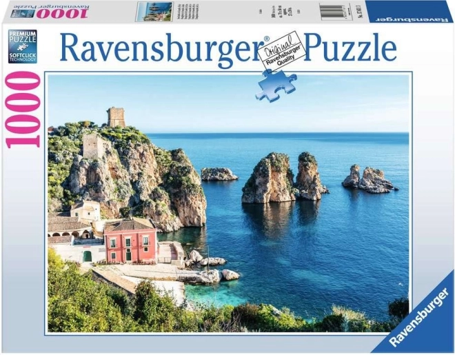 puzzle ravensburger faraglioni di scopello 1000 pièces