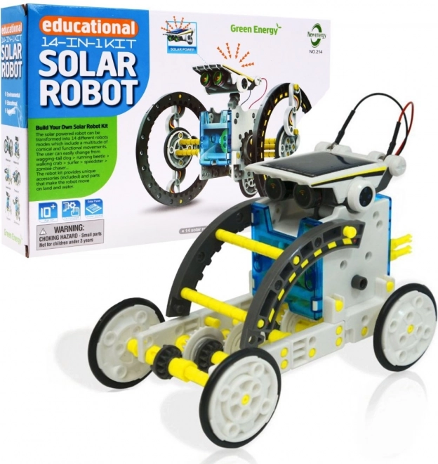 Kit de construction robotique solaire 14-en-1