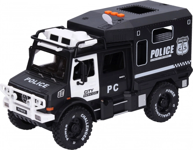 Voiture de police avec effets sonores et lumineux 23 cm