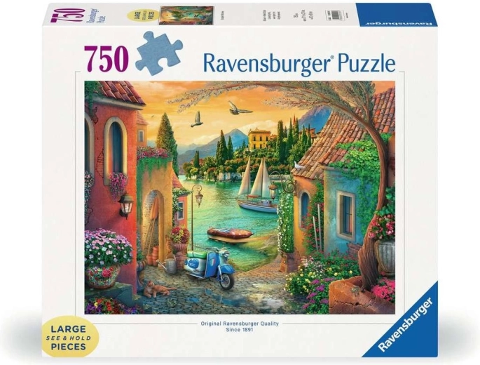 Puzzle Ravensburger Villas sur la côte XL 750 pièces