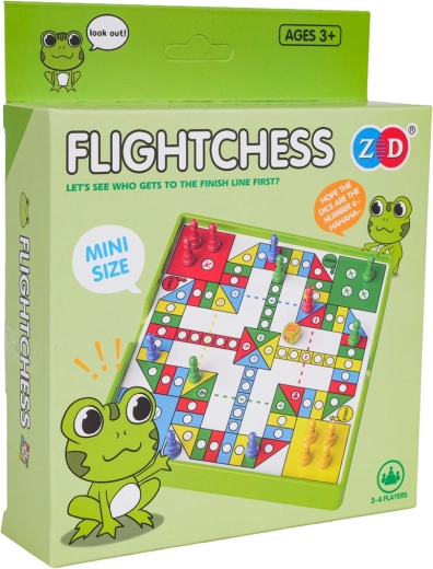 Jeu de voyage Ludo Grenouille