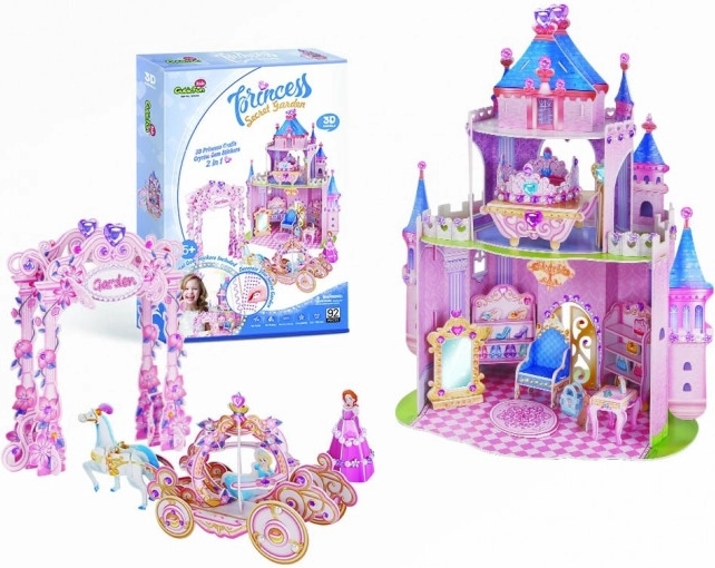Puzzle 3D Princesse Jardin Secret