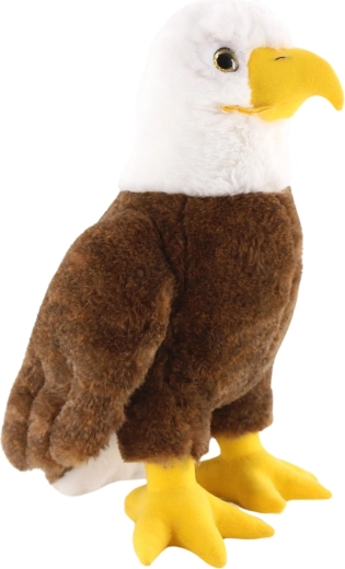 Aigle à tête blanche en peluche 33 cm