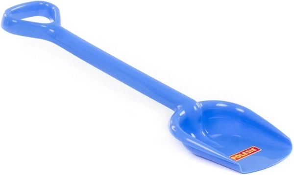 Grande pelle doseuse en plastique 41 cm bleue