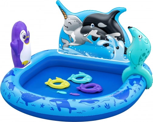 Centre de jeux gonflable Polar Pals pour enfants