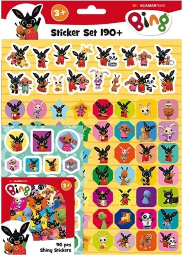 Set de stickers 190+ Bing