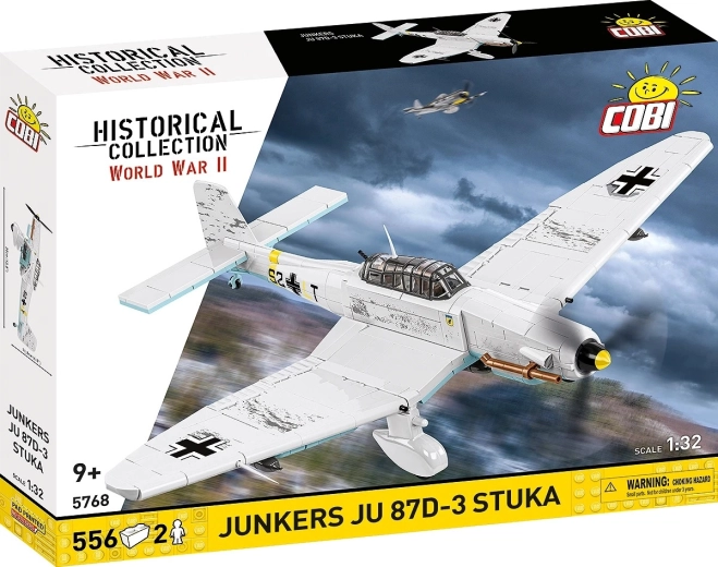 Kit de construction de l’avion Junkers Ju 87 D-3 Stuka – 556 pièces