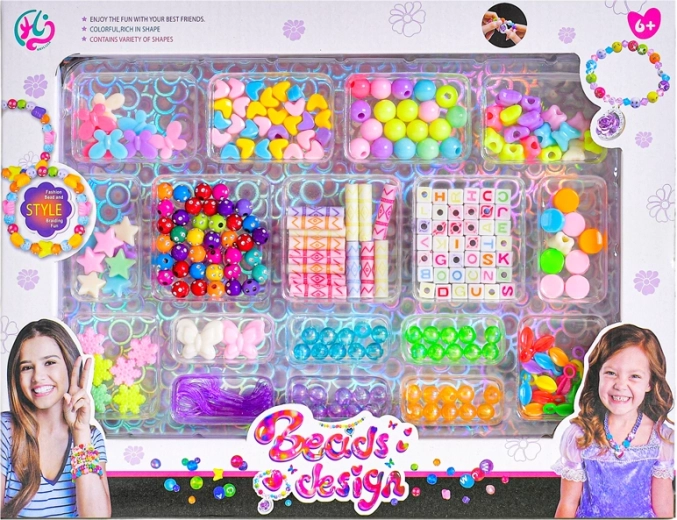 Coffret créatif de fabrication de bijoux pour enfants