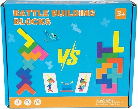 Jeu de logique en bois avec clochette