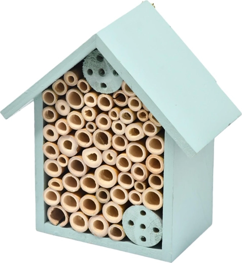 Hôtel à insectes en bois 18 × 10 × 20 cm