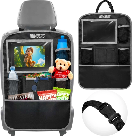 Organisateur de siège auto HUMBERG avec poche pour tablette