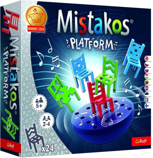 Mistakos : plateforme tournante – jeu de société d’adresse de Trefl