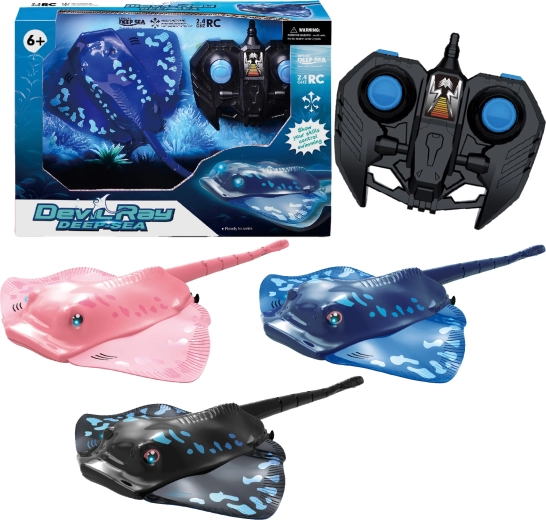 Raie manta R/C au mouvement réaliste 2,4 GHz