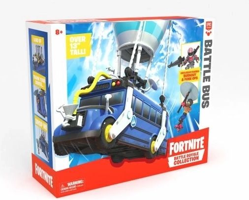 Fortnite Battle Bus avec figurines