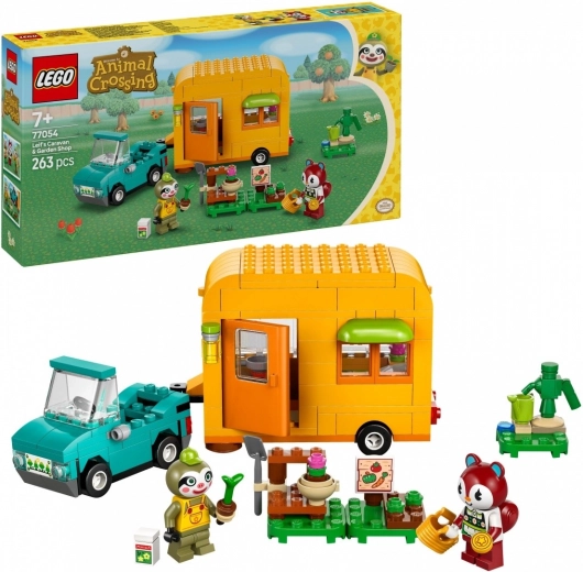 LEGO® Animal Crossing™ 77054 Leif, caravane et jardinerie