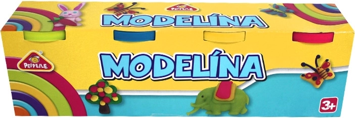 Pâte à modeler créative 4 couleurs