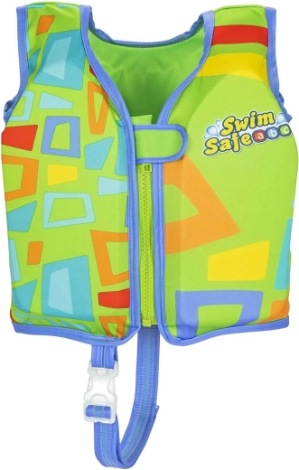 Gilet de natation pour enfants M/L vert BESTWAY pour l’apprentissage de la nage