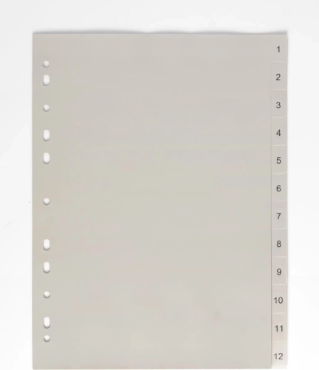 Séparateur A4 1-12 PP