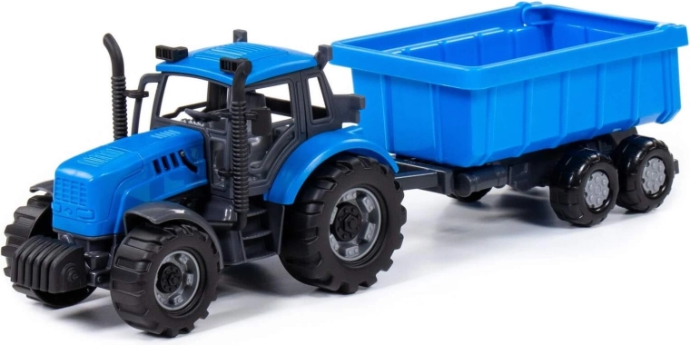Tracteur enfant Progress avec remorque à inertie - 1 pièce