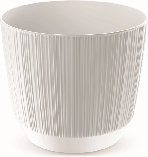 Cache-pot RYFO 12,6 cm blanc